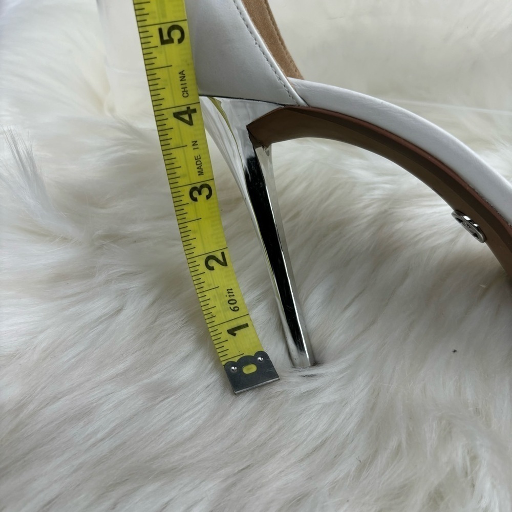 MICHAEL KORS OPEN TOE PUMPS HEELS SIZE 7 WOMAN - Picture 10 of 14